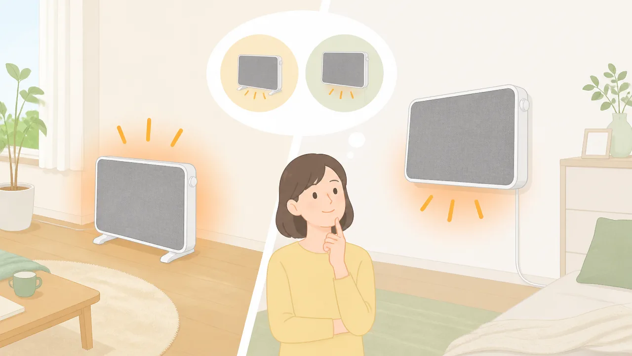 山善ミニパネルヒーターの口コミは?暖かさや電気代を調査