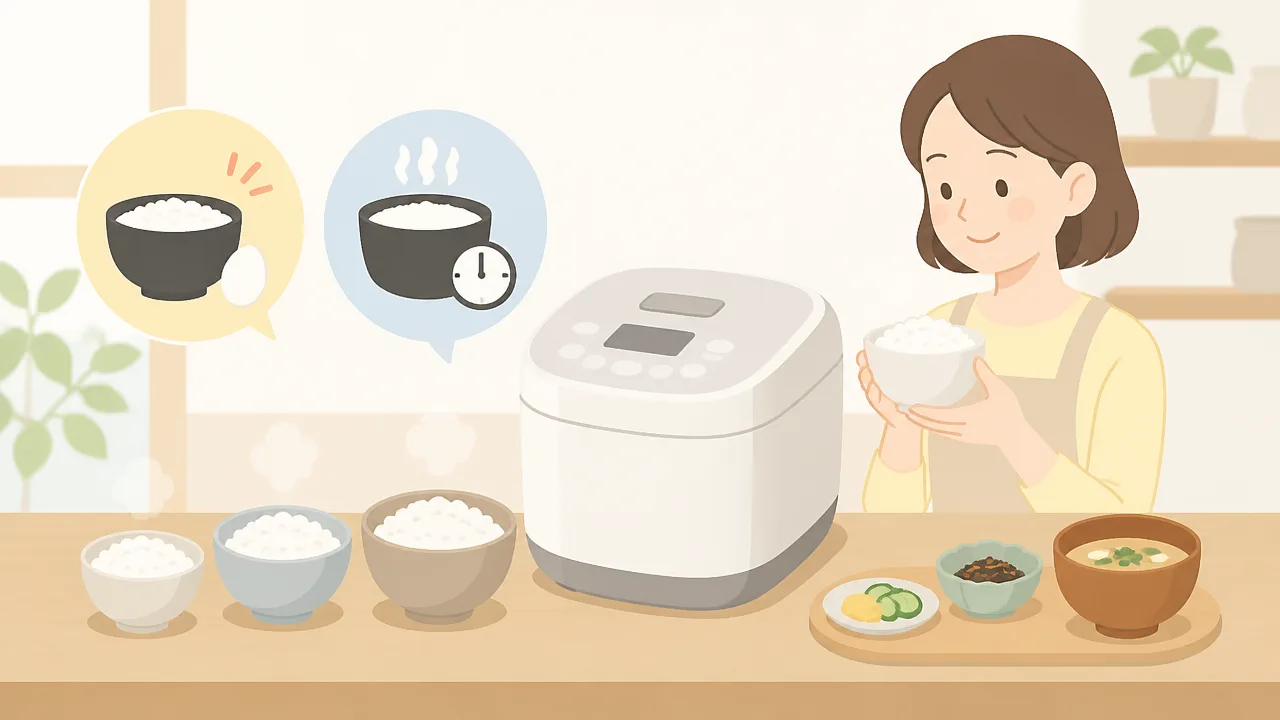 JRT-A100炊飯器の口コミは?炊き上がりや使いやすさを調査