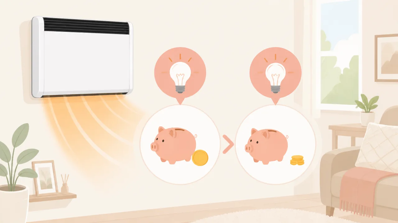 アラジン壁掛けヒーターの口コミは?使い心地や電気代も紹介